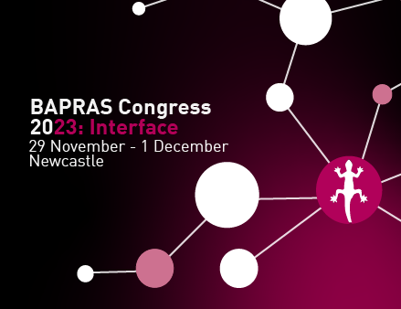 Registration is now open for BAPRAS Congress 2023: Interface! 