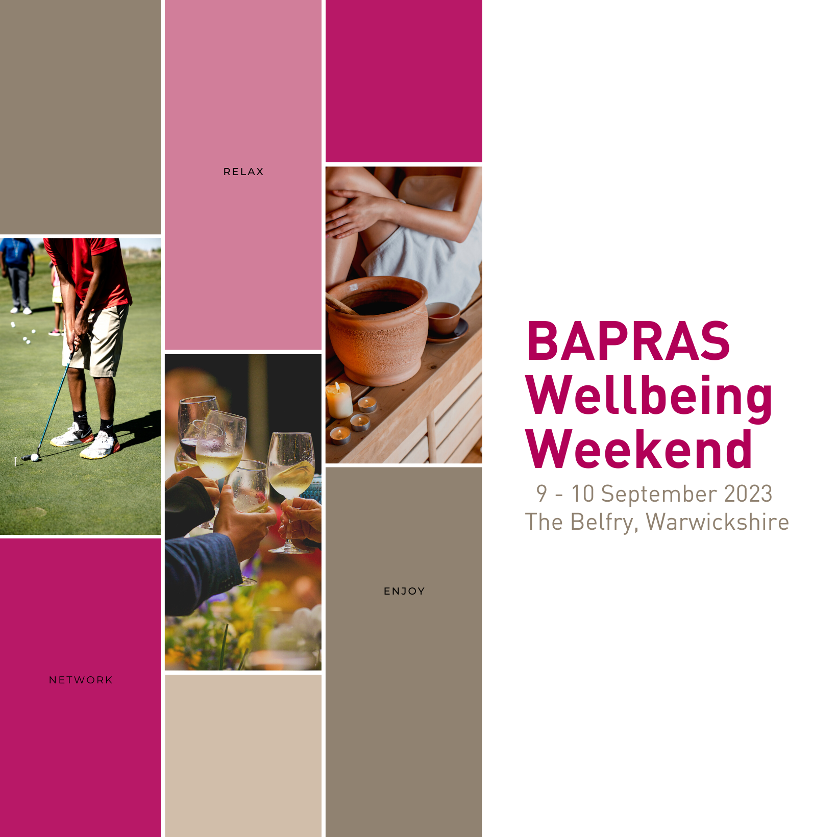 BAPRAS Wellbeing Weekend 