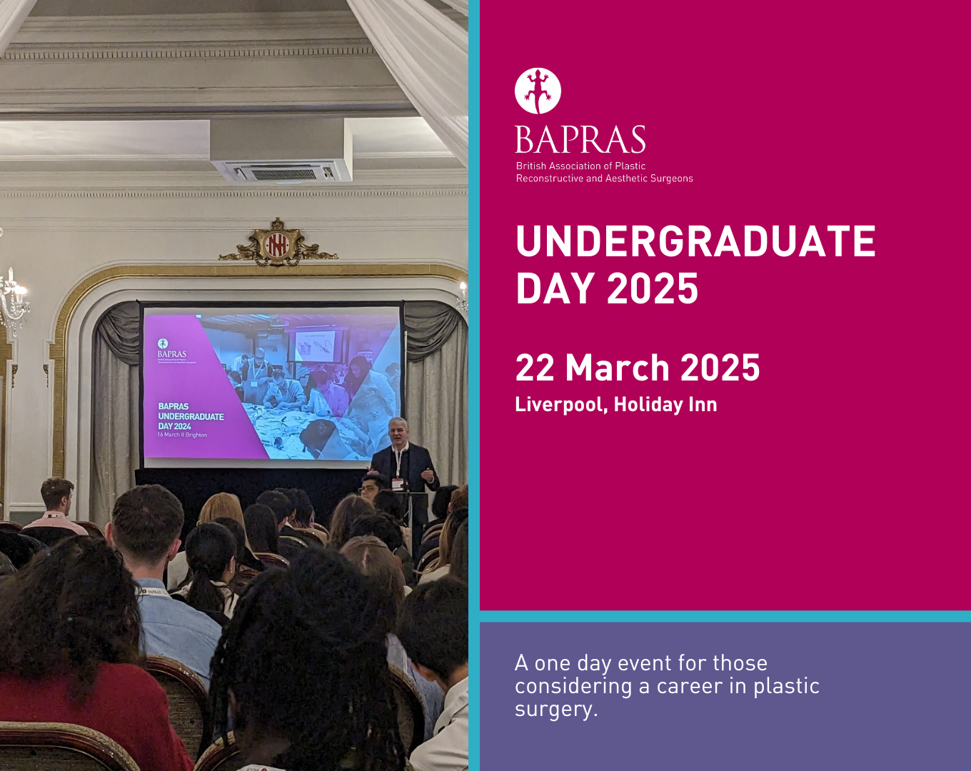 Registration is now open for the BAPRAS Undergraduate Day 2025!